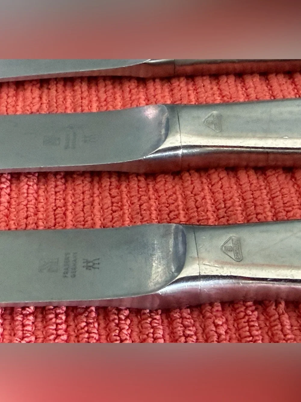MCM ZWILLING J.A. Henckels German Stainless steel knives Set of 4